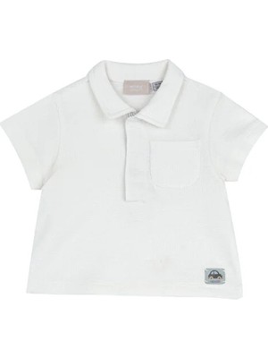 Chicco Erkek Bebek Örme Kısa Kollu Polo Tişört