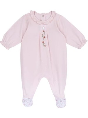 Chicco Kız Bebek Paça Içinden Açılan Tulum