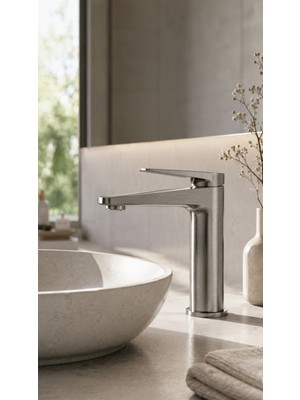 NEWARC NEXT LAVABO BATARYASI METALİK GRİ (984521G)