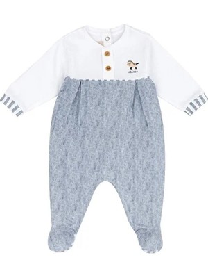 Chicco Erkek Bebek Paça Içinden Açılan Tulum