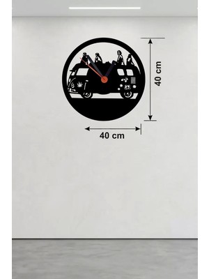 Toptan Bulurum Fitness Motivasyon Tasarım Ahşap Duvar Saati - 40x40 cm Sporcu Hediyesi