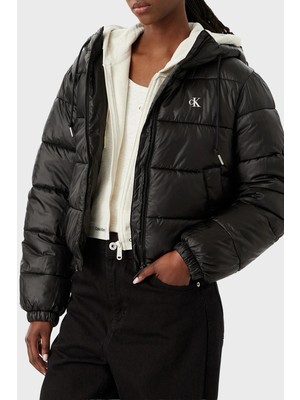 Calvin Klein Kapitoneli Regular Fit Kapüşon Yaka Mont LV047G507GUB1 Bayan Mont LV047G507G Ub1