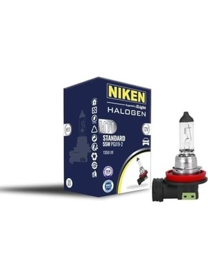 MarkEntegra Ampul Nıken 12V H11 55W Halojen PGJ19-2 Nkn 062 001 01 09