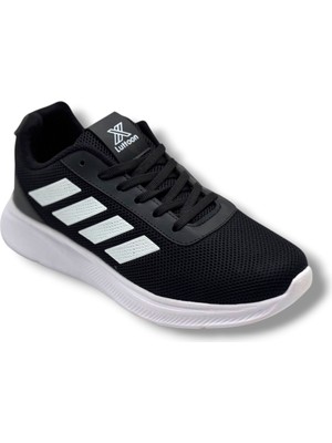 Luttoon 4313-26 Anorak Fashıon Anatomik Erkek Sneaker Siyah Beyaz
