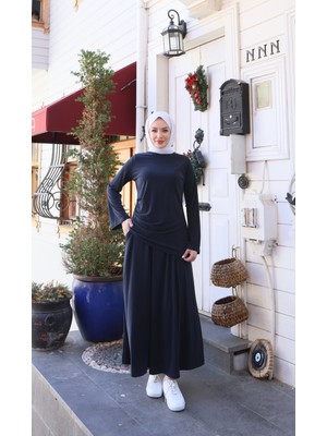 Nisum Moda Yanı Pileli Ispanyol Kol Takım