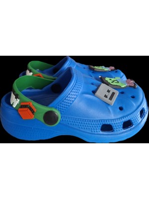 Myshoes Minecraft Süslü Çocuk Terlik Sandalet