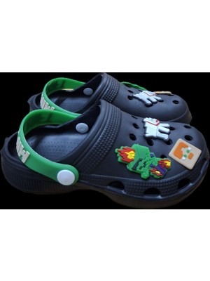 Myshoes Minecraft Süslü Çocuk Terlik Sandalet