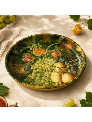 Sarkap Home 26 cm Üzümlü Meyve Tabağı