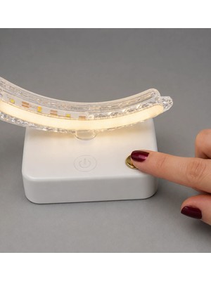Led'li Hilal Fotoğraf Çerçevesi