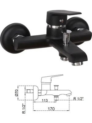 Delta Black Banyo Bataryası Liberella