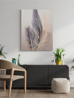 Visdora Dekoratif Tüy Canvas Tablo Ev Ofis Mutfak Dekorasyonu Kanvas Duvar Tablo