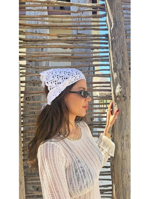 Atelier Tuğba KEP005 El Örgüsü Bandana