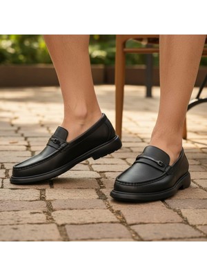 James Franco JF-2385 Erkek Hakiki Deri Rok Esnek ve Hafif Ultra Comfort Taban Günlük Loafer Ayakkabı