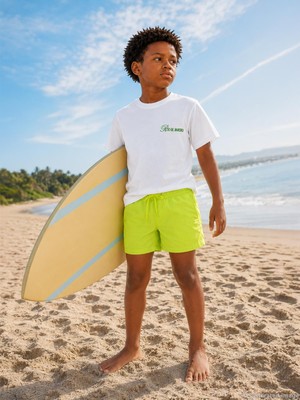 Civil Boys Basic 6-9 Yaş Deniz Şort - Yeşil
