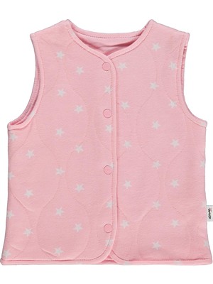 Civil Baby Yıldız Empirme 3-18 Ay Yelek - Pembe