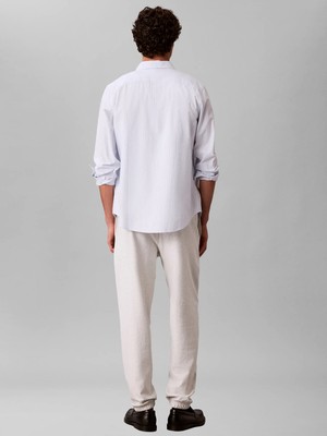 Calvin Klein Erkek Beyaz Calvin Klein Premıum Terry Graphı, P74 Beyaz Erkek Eşofman Altı
