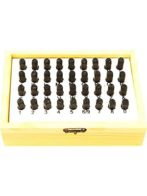 26127 36 Pc Letter And Number Punch Set