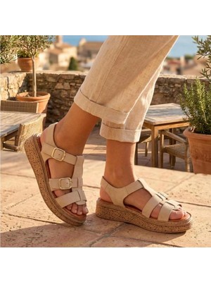 Venüs 26322547Y Kadın Hakiki Deri Utra Comfort Taban Premium Sandalet