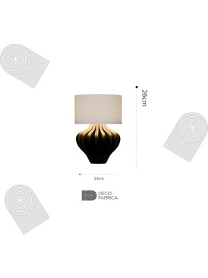 Deco Fabrıca Modern Piyano Formlu Masa Lambası – Müzik Temalı Sanatsal Abajur | Renkli & Dekoratif Aydınlatma | Ofis, Yatak Odası ve Çalışma Masası Için E14 Uyumlu Lamba