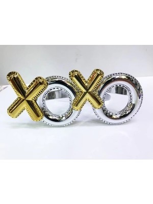 Eco Lounge Xoxo Parti Gözlüğü 2 Renk 2 Adet