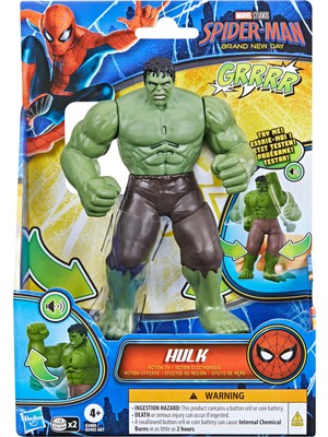Marvel Studios Spider-Man: Yepyeni Bir Gün Hulk Aksiyon Efekti