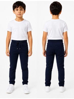 Dıgıl Kids Ribana Bel Kanvas Okul Pantolonu Unisex