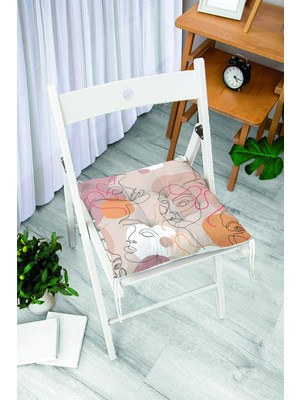 Rem Home Remhome Bohemian Özel Tasarım Modern Pofidik Sandalye Minderi
