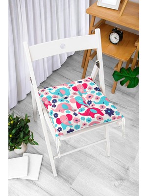 Rem Home Remhome Dijital Baskılı Pofidik Sandalye Minderi