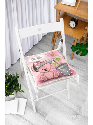 Rem Home Remhome Dijital Baskılı Pofidik Sandalye Minderi
