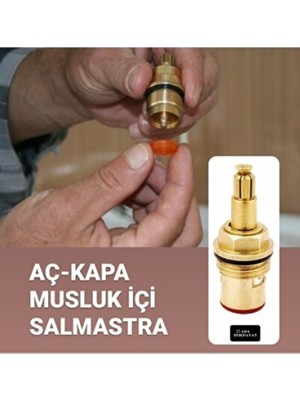 Empressco Musluk ve Batarya Içi Salmastra, Kolay Montaj ve Uzun Ömürlü Kullanım