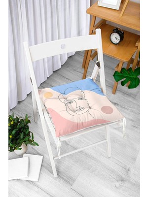 Rem Home Remhome Bohemian Özel Tasarım Modern Pofidik Sandalye Minderi