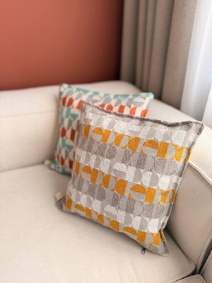 Needle Rio Hardal Kırlent Kılıfı (45X45)
