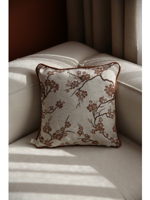 Needle Sakura Kiremit Kırlent Kılıfı (45X45)