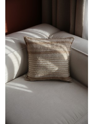 Needle Siena Krem Kırlent Kılıfı (45X45)