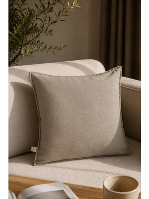 Needle Origine Vizon Kırlent Kılıfı (45X45)