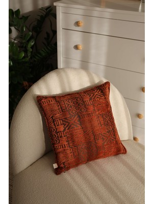 Needle Iskandinav Kiremit Kırlent Kılıfı (45X45)