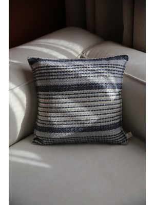 Needle Siena Mavi Kırlent Kılıfı (45X45)