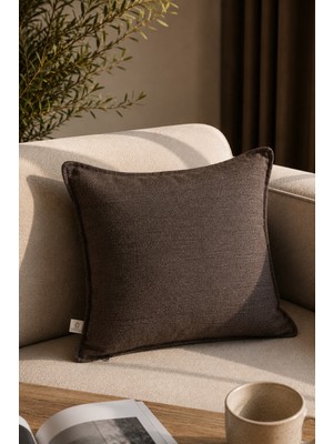 Needle Origine Antrasit Kahve Kırlent Kılıfı (45X45)