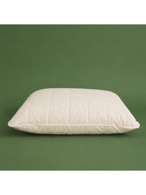 İnnova Bedding Doğal Yün Yastık 50X70 cm Terletmeyen Konforlu Uyku Yastığı