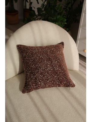 Needle Cookie Bordo Kırlent Kılıfı (45X45)