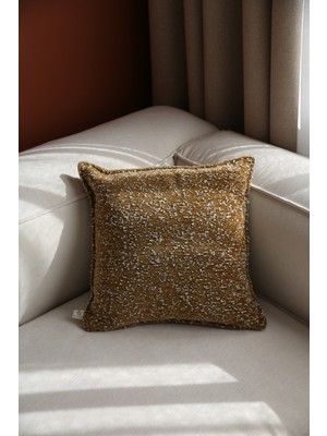 Needle Cookie Hardal Kırlent Kılıfı (45X45)