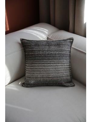 Needle Siena Gri Kırlent Kılıfı (45X45)