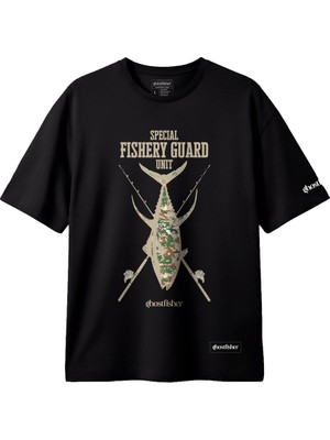 Balıkçılık Temalı Tişört - Special Fishery Guard Unit