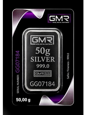 GMR 50 GRAM KÜLÇE GÜMÜŞ