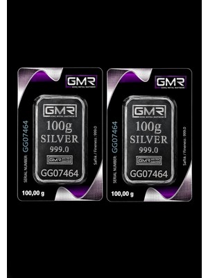 GMR 200 GRAM KÜLÇE GÜMÜŞ
