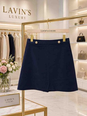 Lavin’s Luxury Lavin's Luxury | Lacivert Mini Etek
