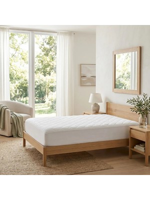 İnnova Bedding %100 Pamuk Yüzeyli Sıvı Geçirmez Fitted Alez - Antialerjik Lüks Yatak Koruyucu