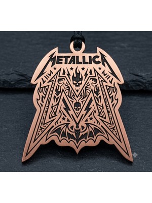 Yerlikaya Bakır Metallica Saf Bakır Kolye