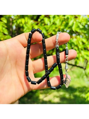 Tesbih Pasajı Mini Boy Kesme Model Gürcistan Oltu Taşı Tesbih