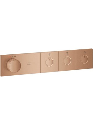 Grohe Grohtherm Aqua Tiles Bronz Ankastre Termostatik Banyo Bataryası 3 Yollu Smartcontr(Sıva Altı Hariç)